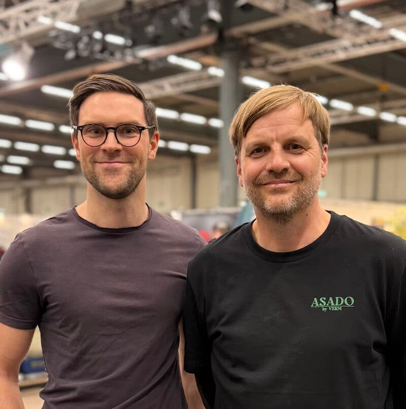 Daniel Baldwin och Jonas Deibe, grundare av Hemlo